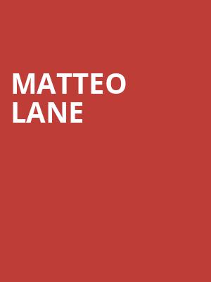 Matteo Lane, Orpheum Theater, Phoenix